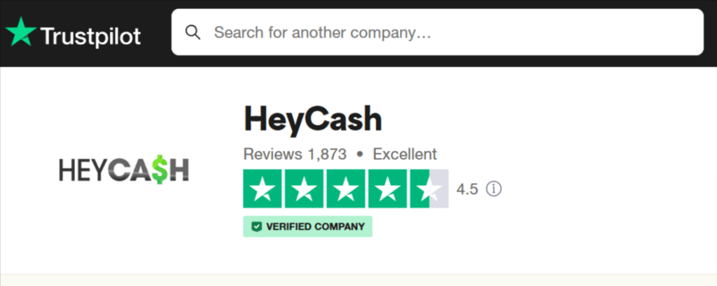 HeyCash Reviews - Trustpilot