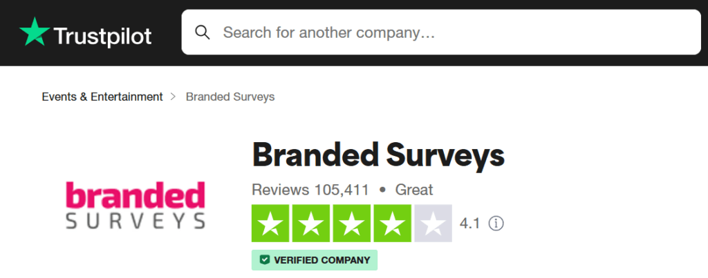 Branded Surveys Reviews - Trustpilot